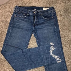 Rag & Bone low rise jeans